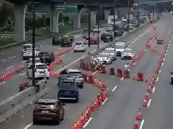 Video Contraflow Tol Japek Pagi Ini